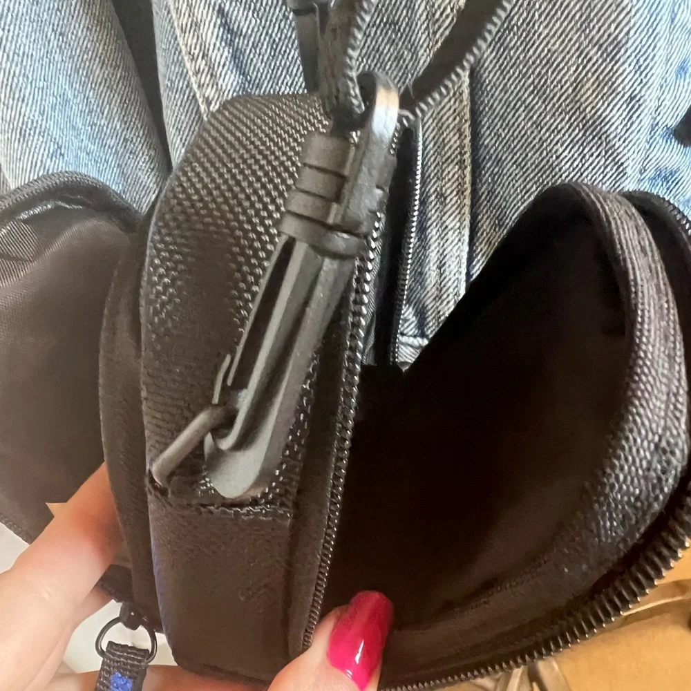 EUC Sony crossbody camera bag black